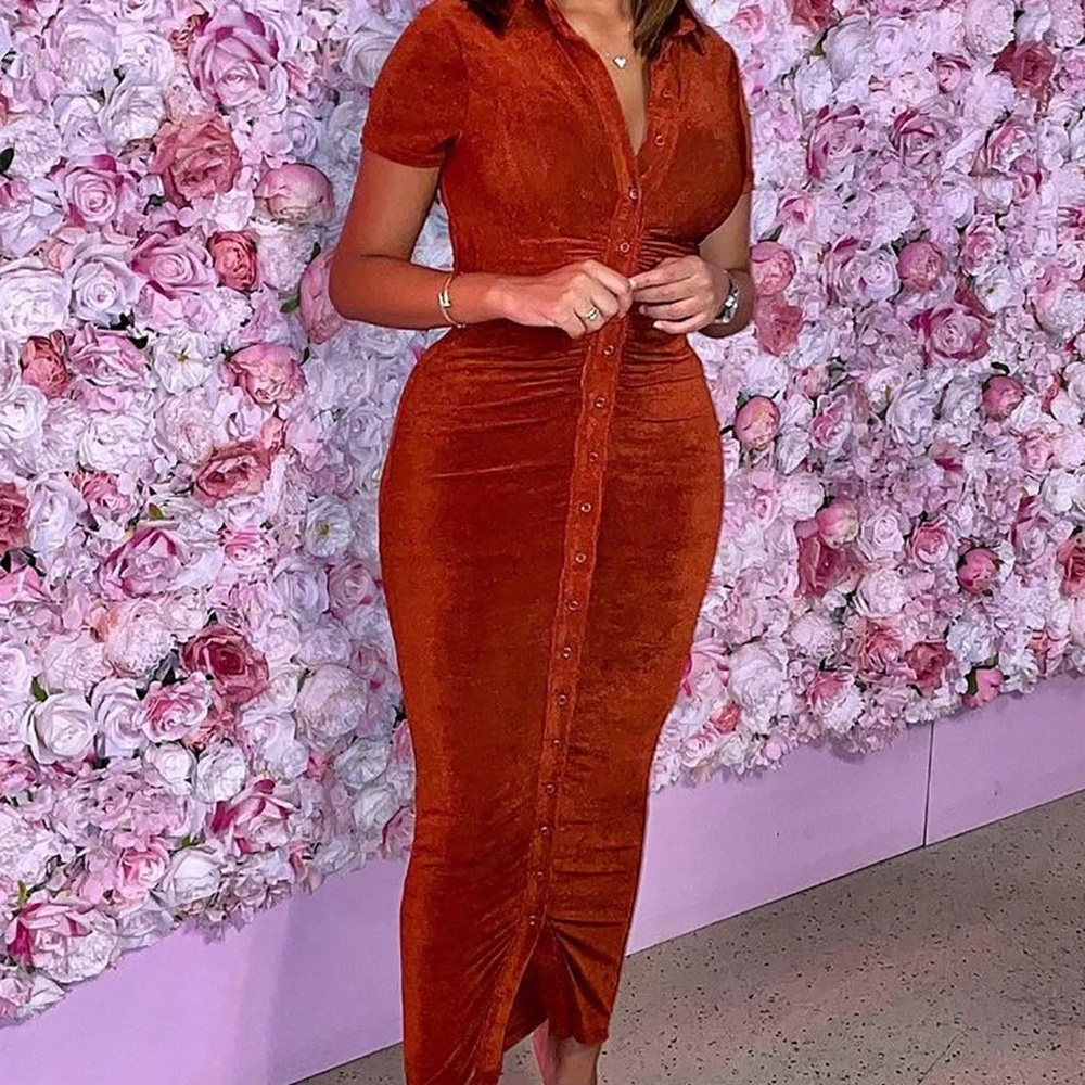Slinky Maxi Dress